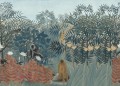 Fototapeta dżungla Rebel Walls R20574 Tropical Forest With Monkeys Blue First Rebels