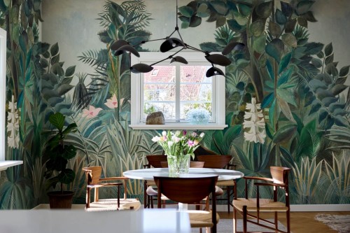 Fototapeta tropikalna Rebel Walls R20575 The Equatorial Jungle by Rousseau First Rebels