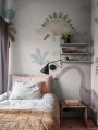 Fototapeta dinozaury Rebel Walls R19958 Dinosaur Oasis Pastel Family Fun