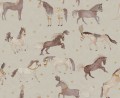 Fototapeta cyrkowe konie Rebel Walls R19979 Circus Horses Beige Family Fun
