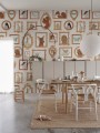 Fototapety zwierzęta w ramkach Rebel Walls R19988 Pet Frames Beige Family Fun