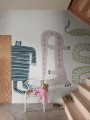 Fototapeta zabawne zwierzęta Rebel Walls R20580 Funky Friends Pastel Family Fun