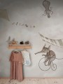 Fototapeta zwierzęta w chmurach Rebel Walls R20589 In the Clouds Beige Family Fun