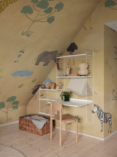 Fototapeta dzikie zwierzęta sawanny Rebel Walls R20600 Animal Safari Sand Family Fun