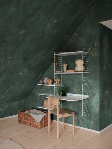 Fototapeta niebo Rebel Walls R20604 Sky Star Dark Green Family Fun