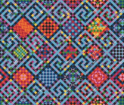 Fototapeta geometryczna z efektem 3D Inkiostro Bianco CORIOPOLIS INKEISO2401 Ken Scott Unconventional