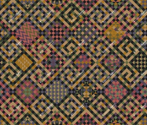 Fototapeta geometryczna z efektem 3D Inkiostro Bianco CORIOPOLIS INKEISO2402 Ken Scott Unconventional