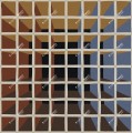 Fototapeta z trójwymiarowym efektem Inkiostro Bianco DOMINO INKIENI2402 Ken Scott Unconventional