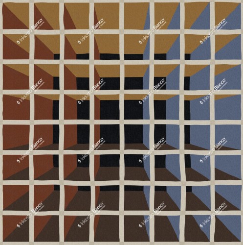 Fototapeta z trójwymiarowym efektem Inkiostro Bianco DOMINO INKIENI2402 Ken Scott Unconventional