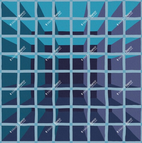 Fototapeta z trójwymiarowym efektem Inkiostro Bianco DOMINO INKIENI2404 Ken Scott Unconventional