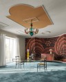 Fototapeta abstrakcyjne róże Inkiostro Bianco ROSA NERA INKDSER2401 Ken Scott Unconventional