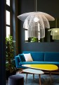 Lampa wisząca Forestier Papillon L Blanc 20783