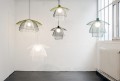 Lampa wisząca Forestier Papillon L Bleu/Vert/Blanc 20782