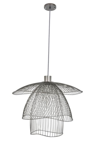 Lampa wisząca Forestier Papillon S Taupe Metallique 20792