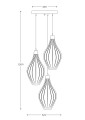 Lampa wisząca SAVAI Famlight