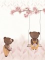 Mural misie Decoprint CW6127-1 Swingin Teddy Cute Walls