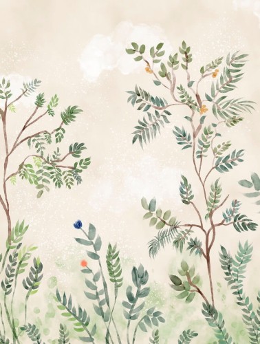 Mural roślinna Decoprint CW6128-1 Botanical Boulevard Cute Walls