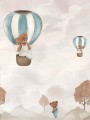 Mural pluszowe misie w balonach Decoprint CW6135-1 Ballon Buddies Cute Walls