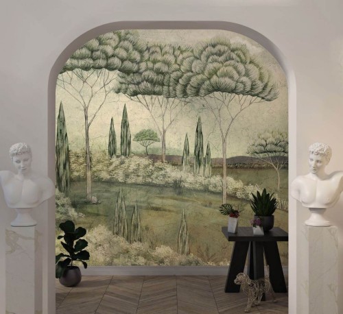 Fototapeta krajobraz ogrodu Wall & More VISTA 2488 14B