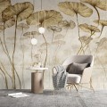 Fototapeta liście lilii wodnej Wall & More LOTUS 2433 21A