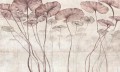 Fototapeta liście lilii wodnej Wall & More LOTUS 2435 25D