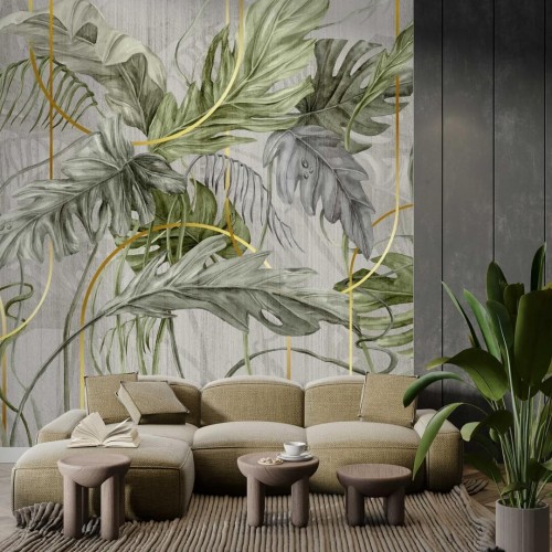 Fototapeta liście Wall & More VERDE 2485 24B