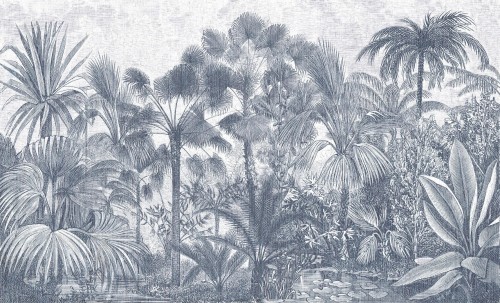 Fototapeta egzotyczna roślinność dżungla Wall & More BORNEO 2499 23B