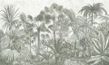Fototapeta egzotyczna roślinność dżungla Wall & More BORNEO 24100 24C