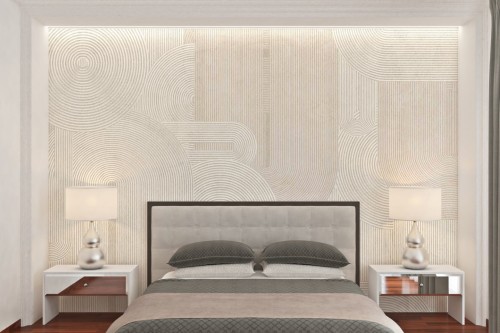 Fototapeta geometryczna linie Wall & More ZEN 2492 31A