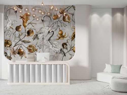 Fototapeta botaniczna Wall & More SCARLET 2467 56A