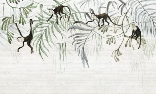 Fototapeta małpy Wall & More SWING 2474 54B