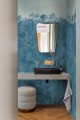 Fototapeta pod prysznic egzotyczny las Wall&Deco WET_BF2401 Blue Fairy Tale WET SYSTEM 2024-2
