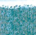 Fototapeta pod prysznic egzotyczny las Wall&Deco WET_BF2402 Blue Fairy Tale WET SYSTEM 2024-2
