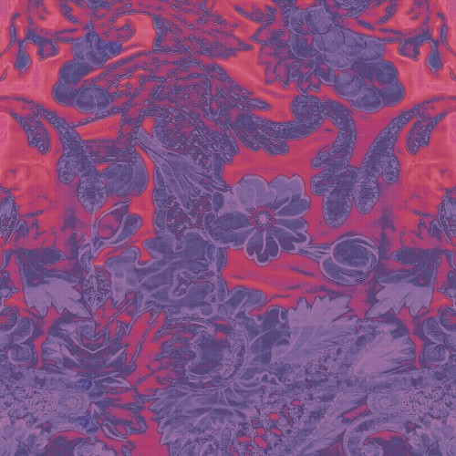 Fototapeta pod prysznic koronkowe kwiaty Wall&Deco WET_OB2402 Out Of The Blue WET SYSTEM 2024-2