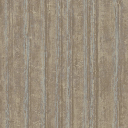 Tapeta industrialne paski York Wallcoverings RRD7607N Vintage Tin Industrial Interiors III