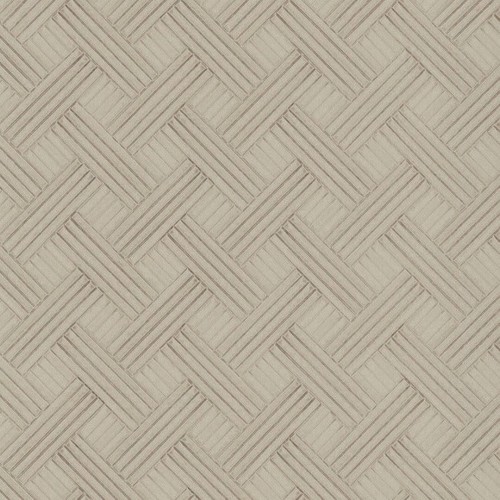 Tapeta geometryczna plecionka York Wallcoverings RRD7648 Wickwork Industrial Interiors III