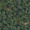 Tapeta botaniczna ptaki i liście Boras Tapeter 2050 In The Oak Icons