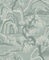 Tapeta japoński krajobraz Boras Tapeter 3131 Indigo Garden Icons