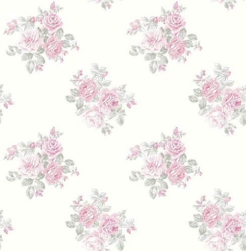 Tapeta bukiety róż Wallquest VI80011 Alice & Rose
