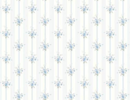 Tapeta paski i bukiety róż Wallquest VI80202 Alice & Rose