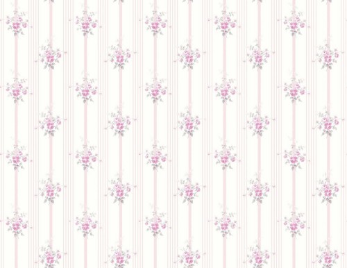 Tapeta paski i bukiety róż Wallquest VI80211 Alice & Rose