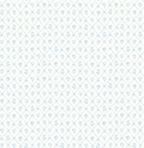 Tapeta kwiaty i roślinny treliaż Wallquest VI80402 Alice & Rose