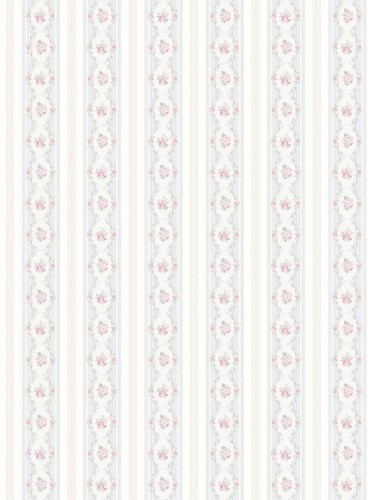Tapeta kwiaty i paski Wallquest VI80501 Alice & Rose