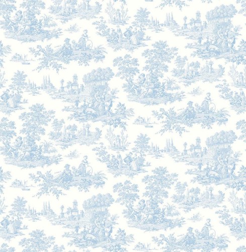 Tapeta Toile de Jouy Wallquest VI81002 Alice & Rose