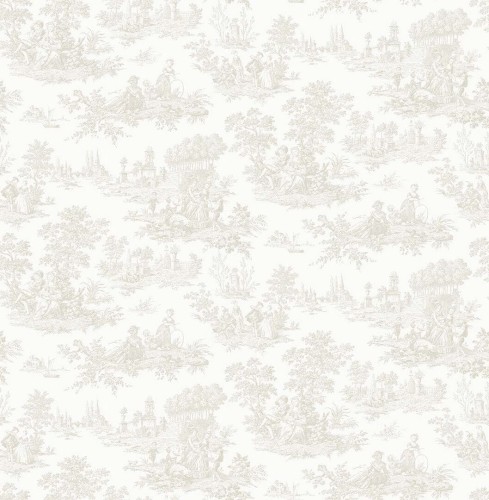 Tapeta Toile de Jouy Wallquest VI81005 Alice & Rose