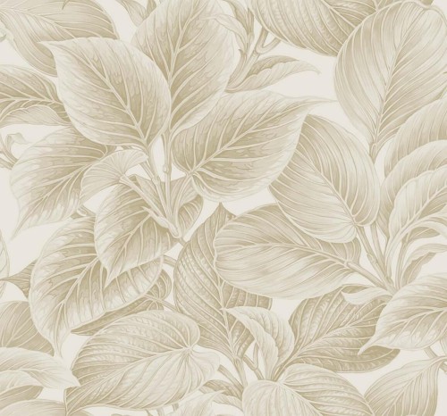 Tapeta liście Wallquest WS70305 Shades of White
