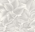 Tapeta liście Wallquest WS70308 Shades of White