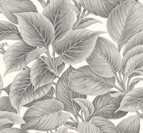 Tapeta liście Wallquest WS70318 Shades of White