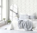 Tapeta naturalna ornament Wallquest WS70705 Shades of White