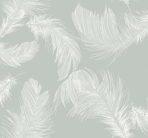 Tapeta pióra Wallquest WS70802 Shades of White